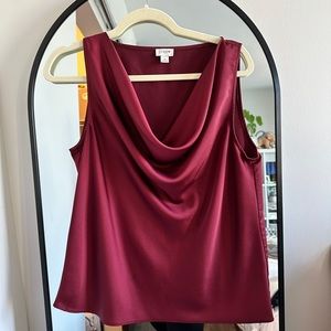 J.Crew Red Blouse